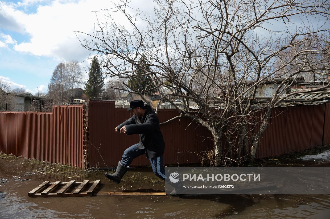 Паводок в Новосибирской области