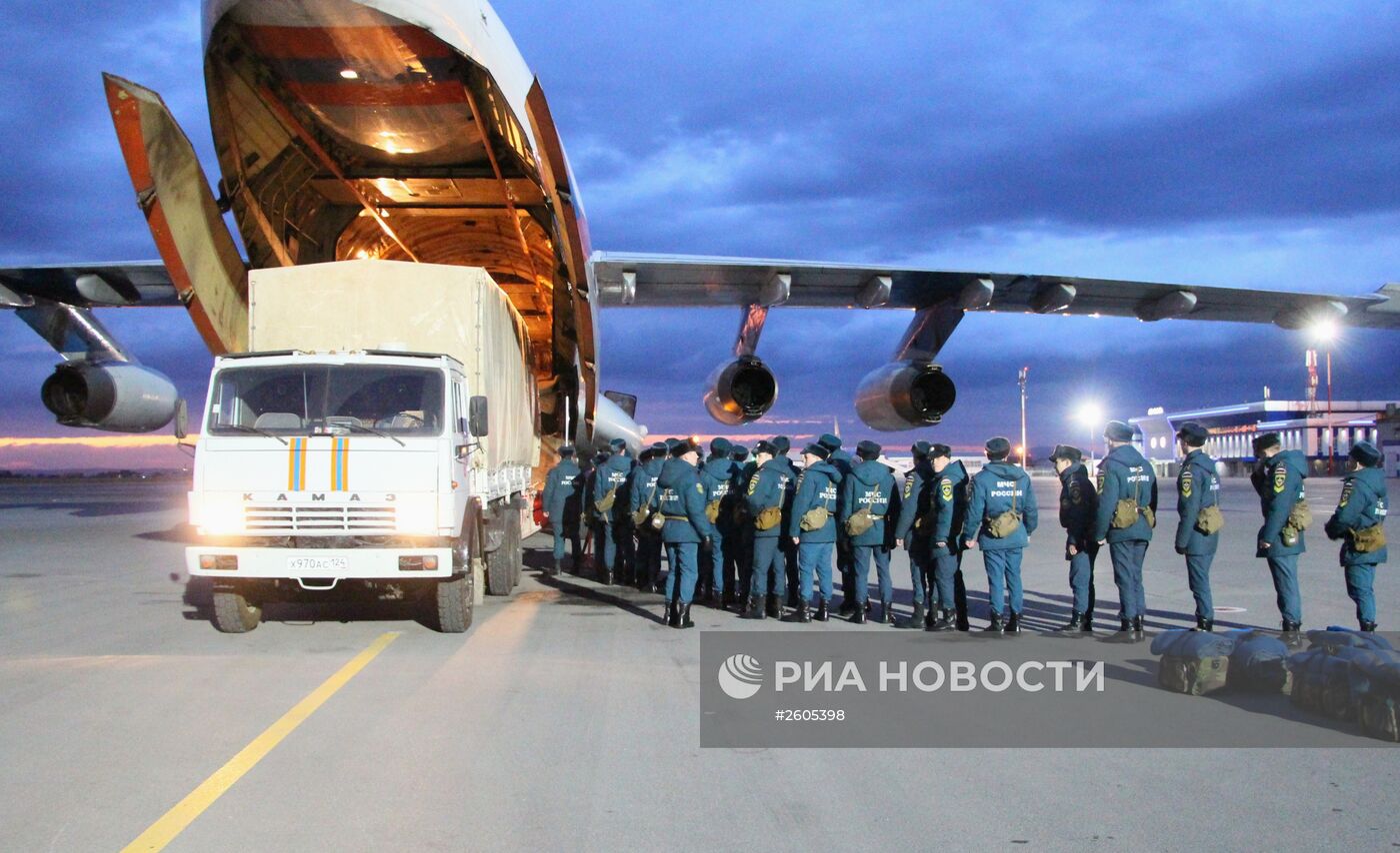 Последствия пожаров в Хакасии