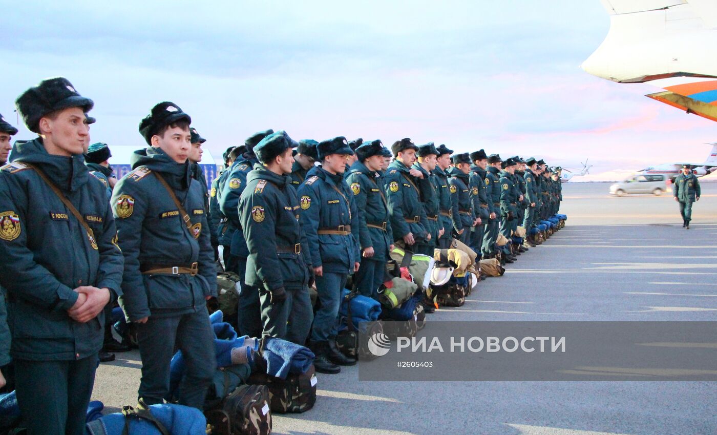 Последствия пожаров в Хакасии