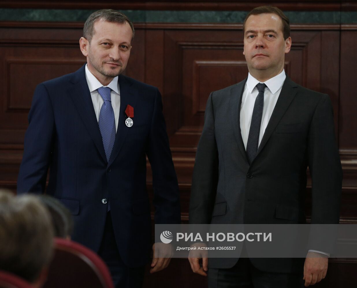 Премьер-министр РФ Д.Медведев на расширенном заседании коллегии министерства финансов РФ