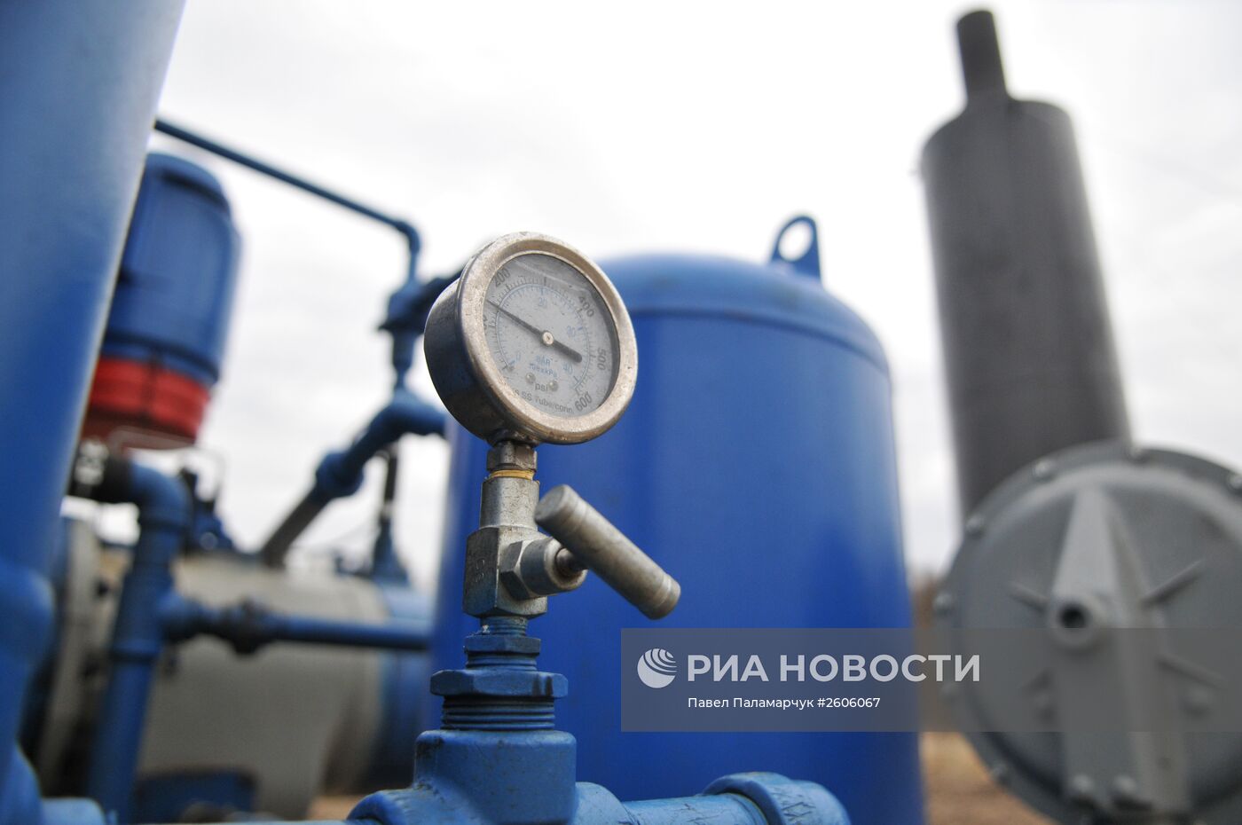 Компрессорная установка Креховского месторождения природного газа