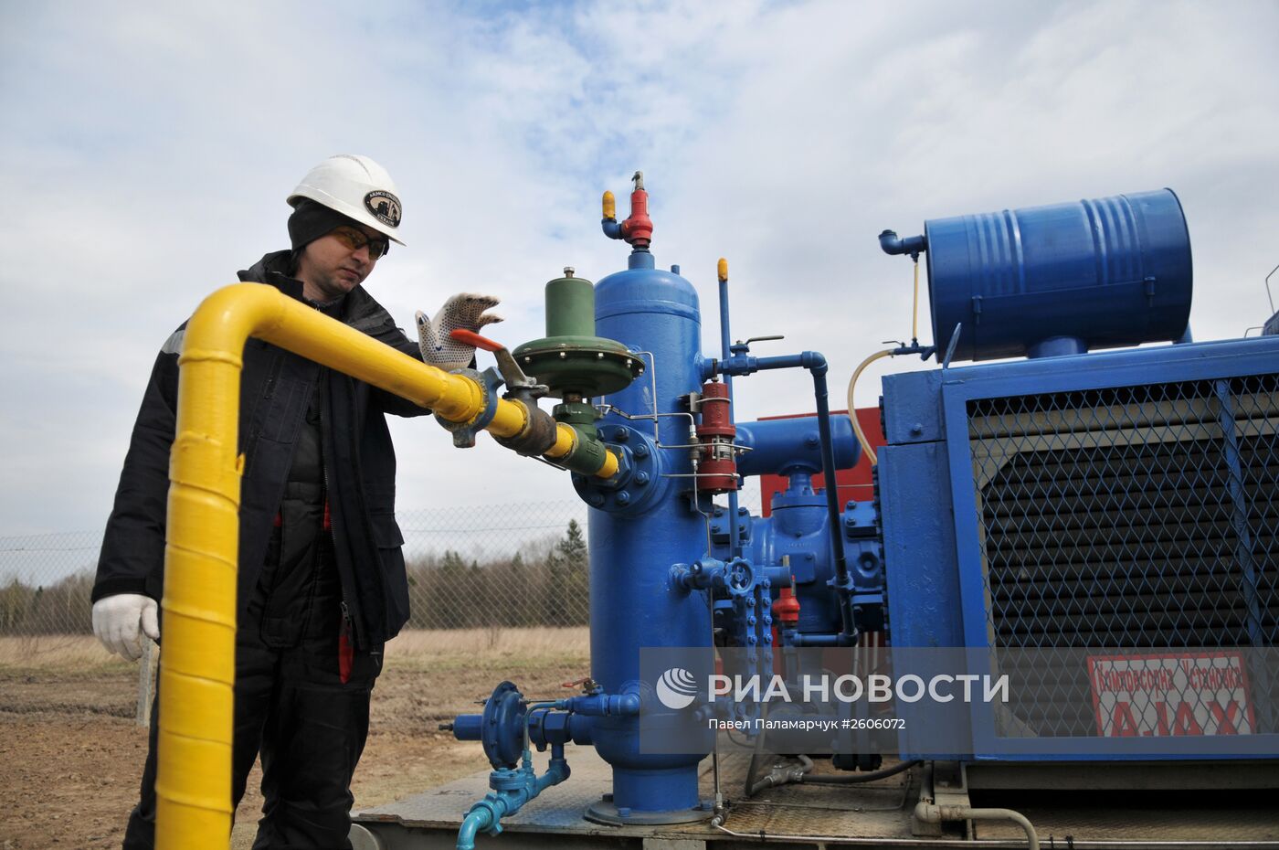 Компрессорная установка Креховского месторождения природного газа