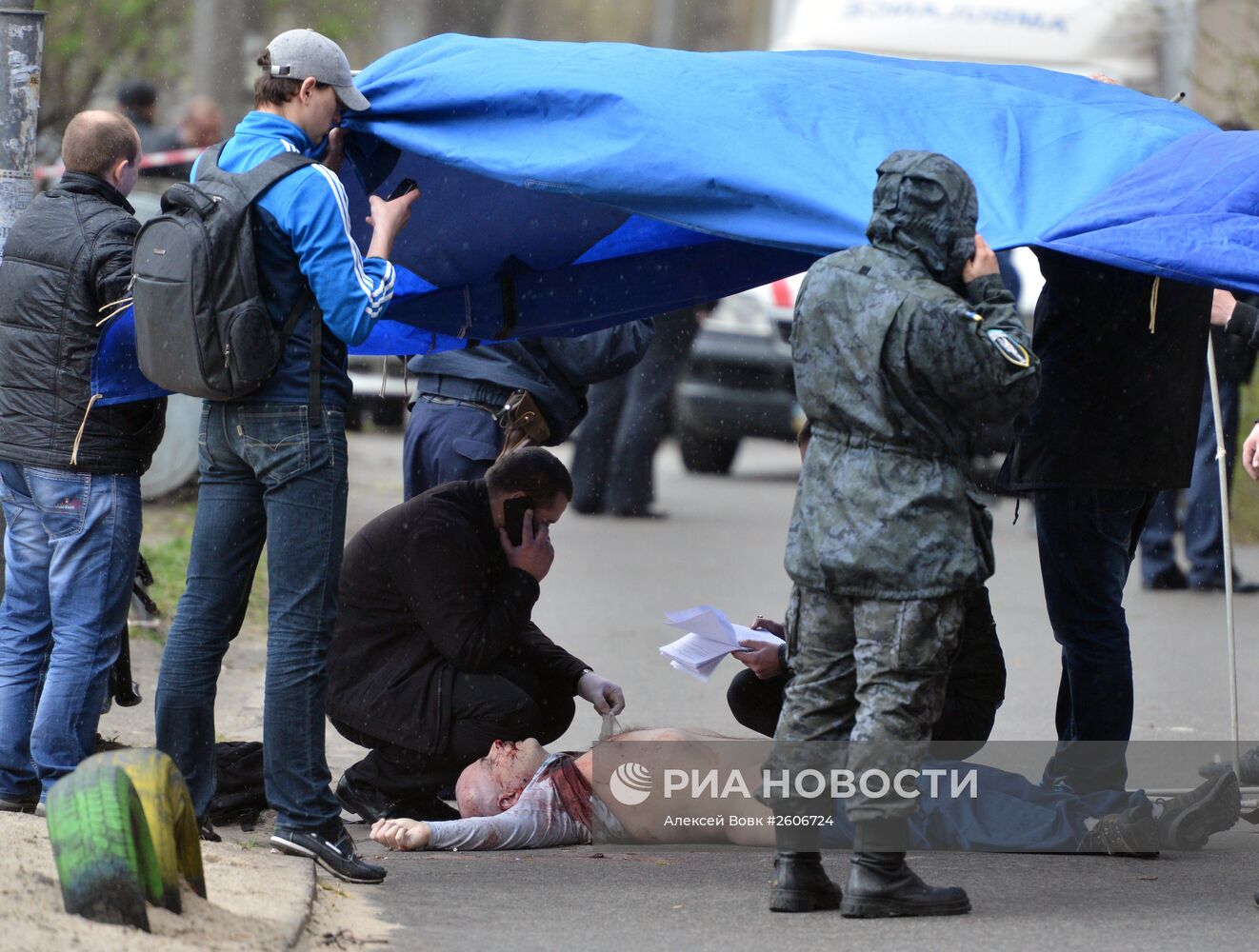 В Киеве застрелили журналиста-оппозиционера Олеся Бузину
