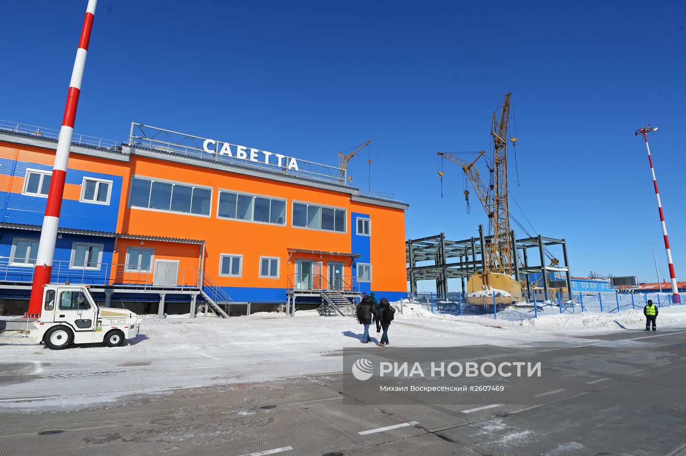 Строительство завода по производству сжиженного природного газа на Ямале