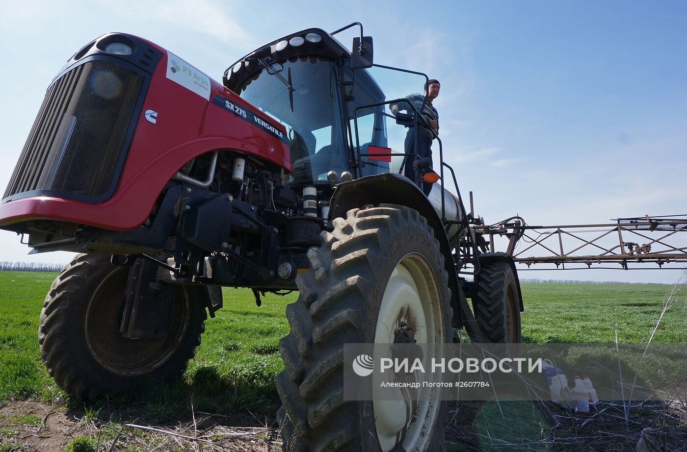 Весенне-полевые работы в Ростовской области