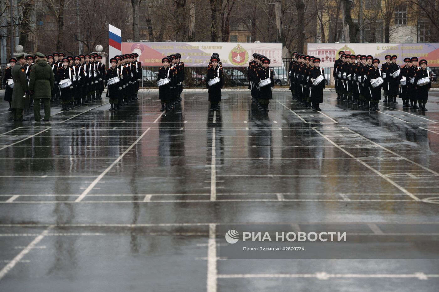 Репетиция Парада Победы в Екатеринбургском суворовском училище