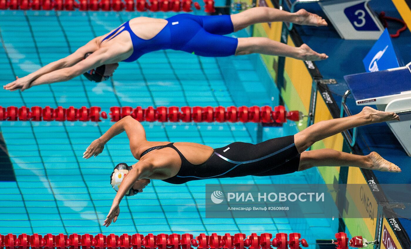 Плавание. Чемпионат России. Второй день