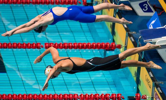 Плавание. Чемпионат России. Второй день