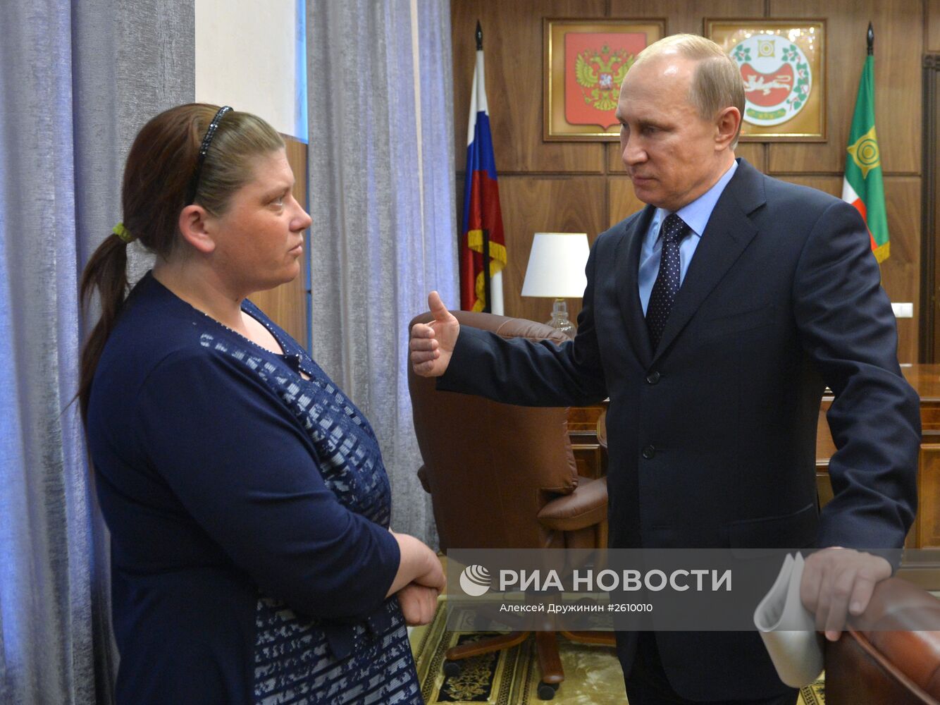 Рабочая поездка президента РФ В.Путина в Сибирский федеральный округ
