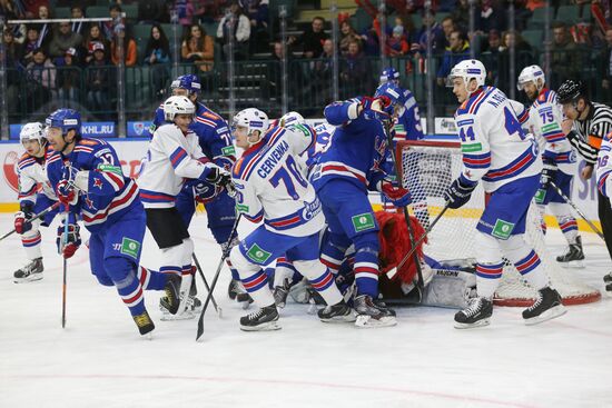 Чествование ХК СКА - победителя Кубка Гагарина