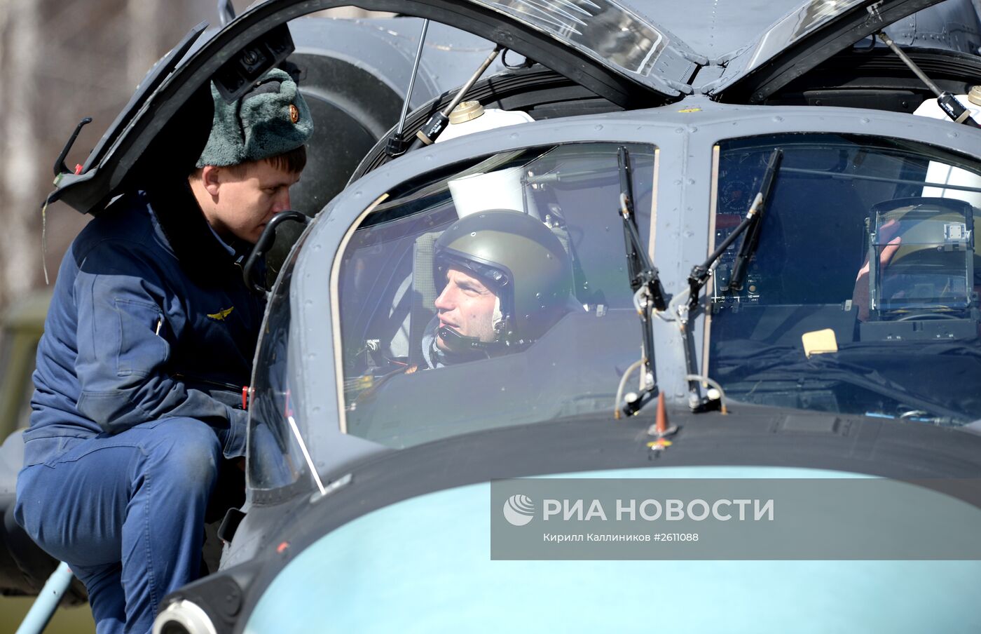 Подготовка воздушной части военного парада в честь 70-й годовщины Победы в ВОВ