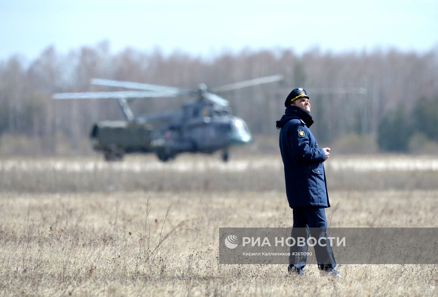 Подготовка воздушной части военного парада в честь 70-й годовщины Победы в ВОВ