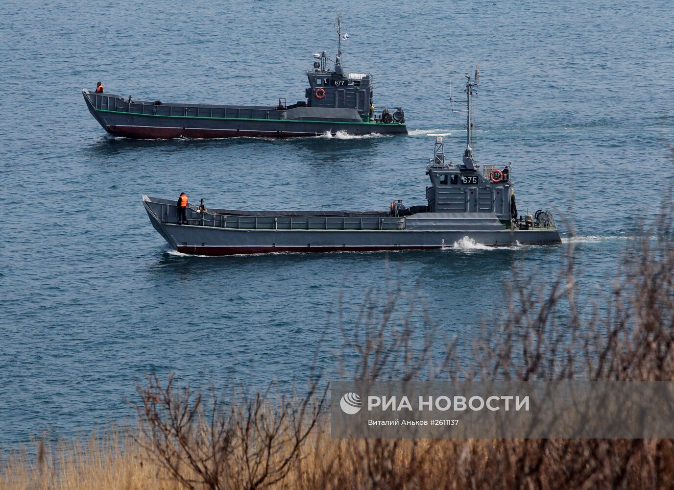 Учения морской пехоты Тихоокеанского флота в Приморском крае