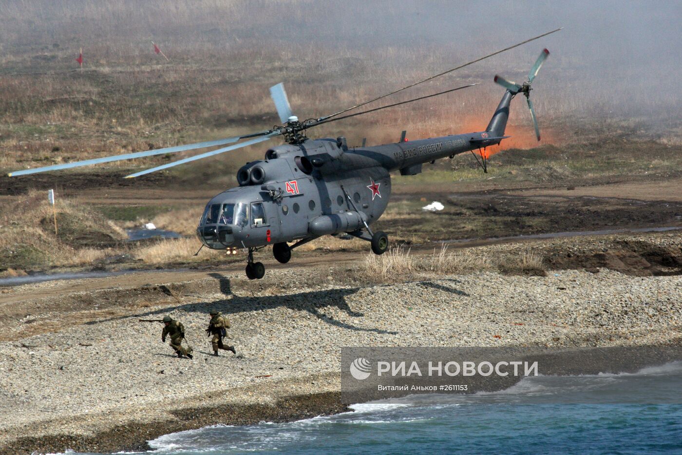 Учения морской пехоты Тихоокеанского флота в Приморском крае