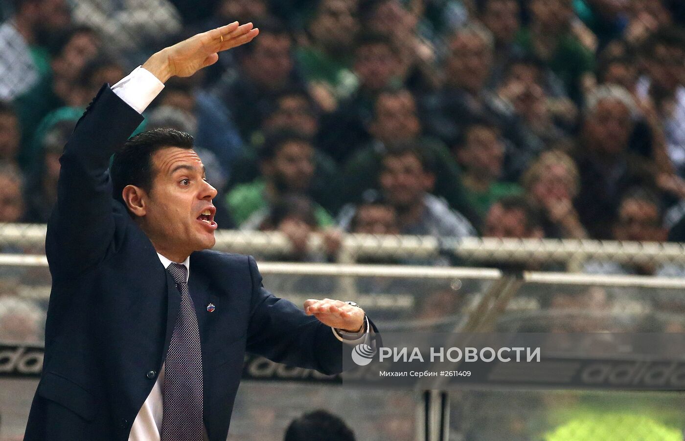 Баскетбол. Евролига. Матч "Панатинаикос" - ЦСКА