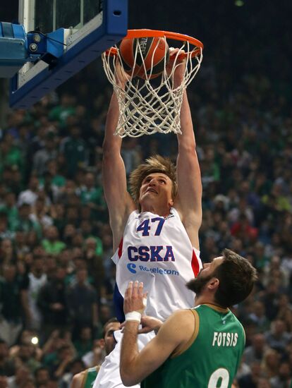Баскетбол. Евролига. Матч "Панатинаикос" - ЦСКА