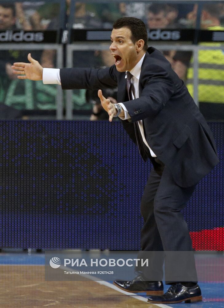 Баскетбол. Евролига. Матч "Панатинаикос" - ЦСКА