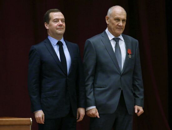 Премьер-министр РФ Д.Медведев принял участие в заседании коллегии Минэкономразвития РФ