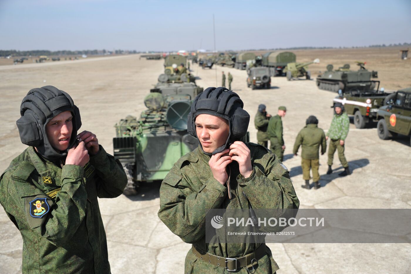 Репетиция Парада Победы в Чите