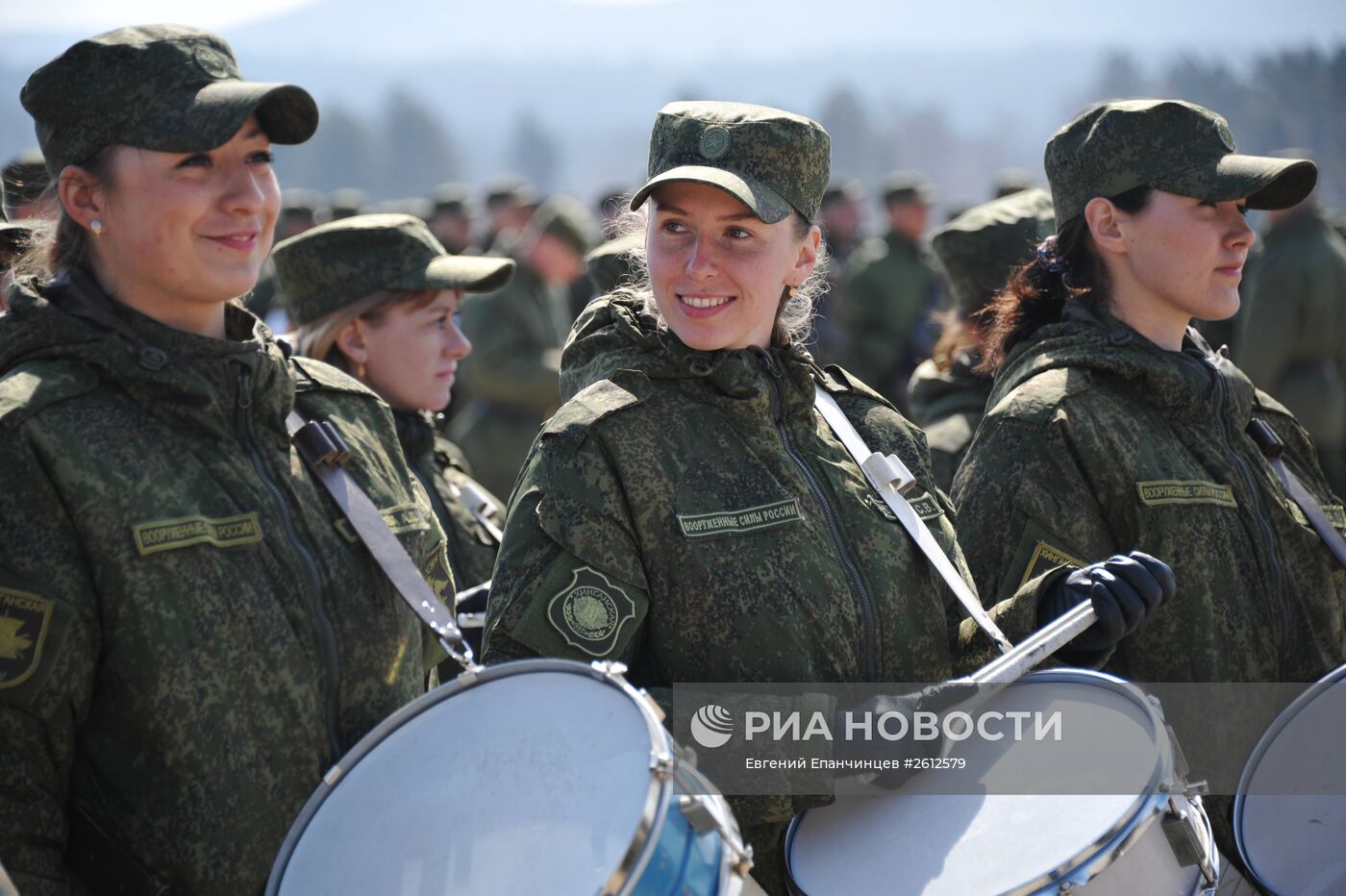 Репетиция Парада Победы в Чите