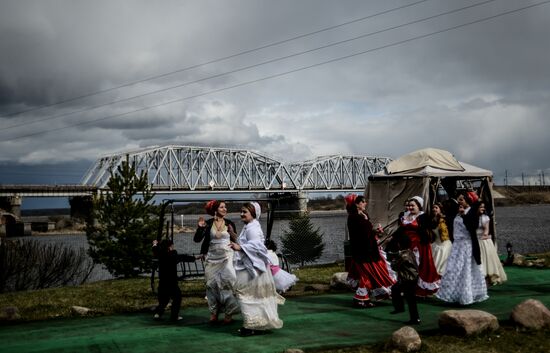 Цыганская свадьба в Новгородской области