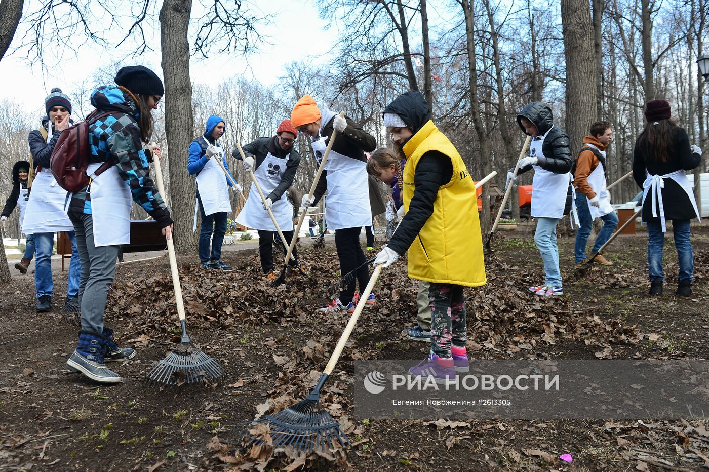 Общегородской субботник в Москве