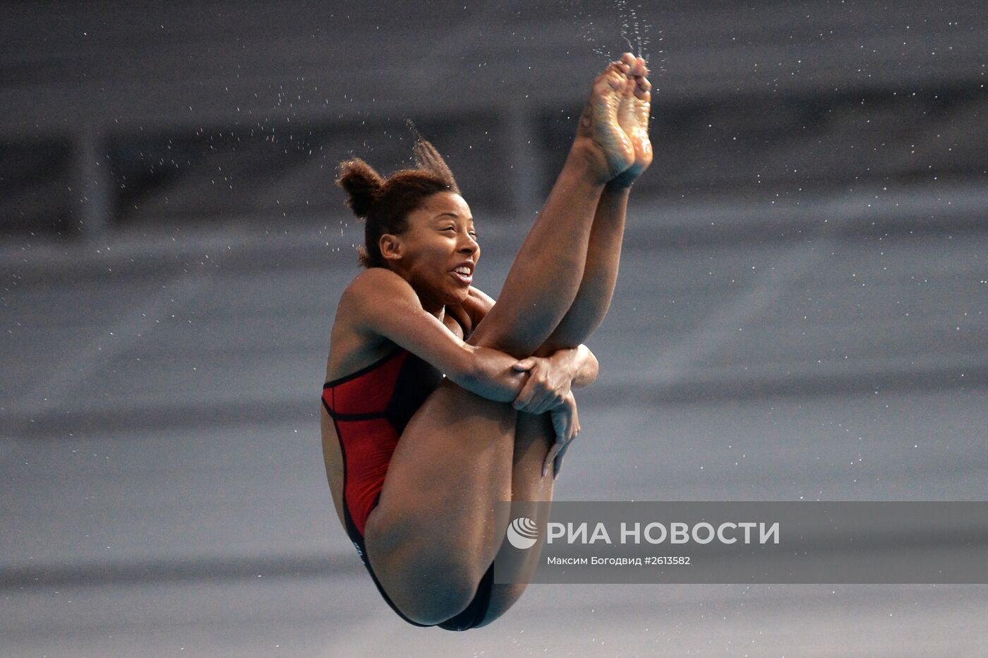 Прыжки в воду. Мировая серия FINA. Второй день