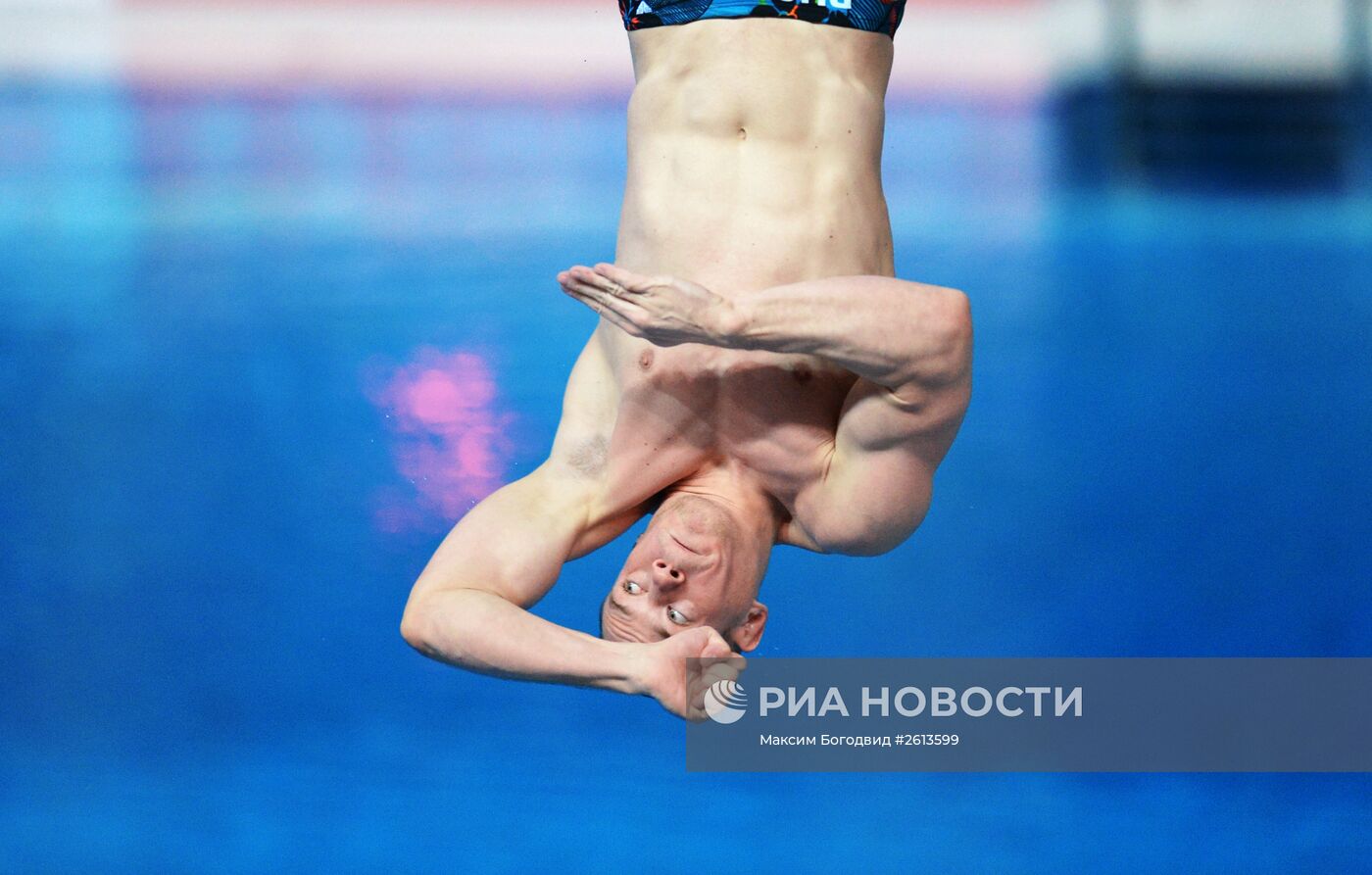 Прыжки в воду. Мировая серия FINA. Второй день