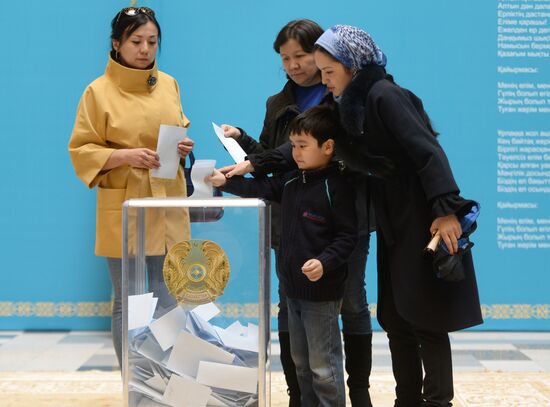 Внеочередные президентские выборы в Республике Казахстан