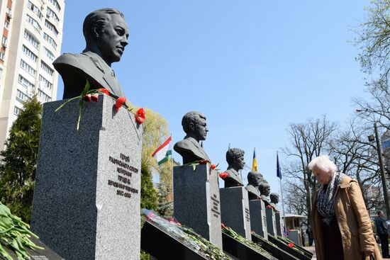 Акция памяти жертв Чернобыльской аварии в Киеве