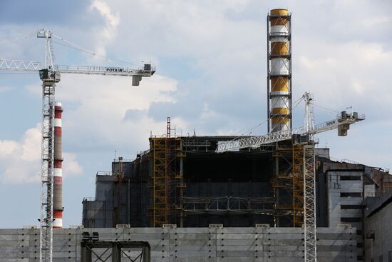 Президент Украины П.Порошенко посетил Чернобыльскую АЭС