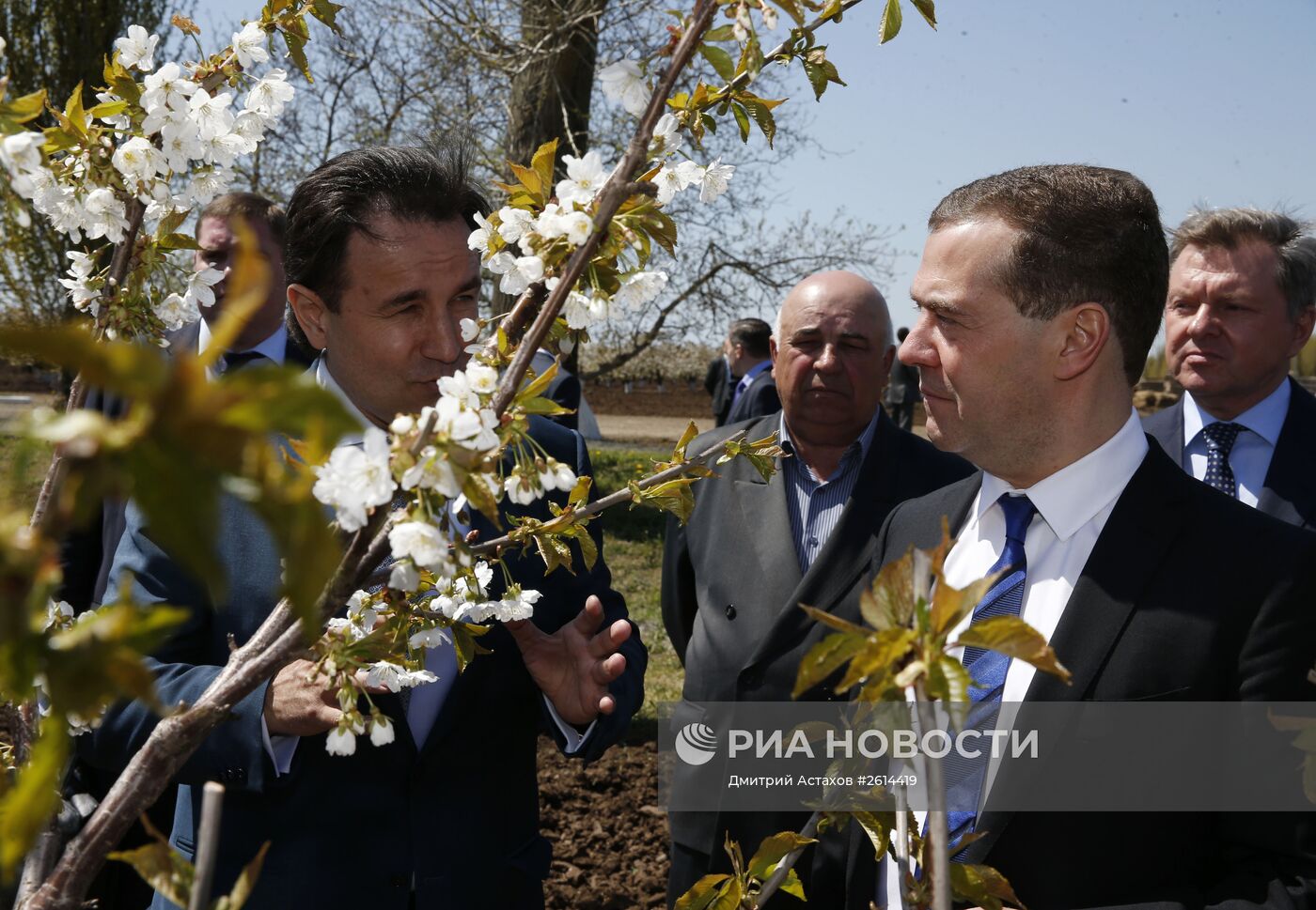 Рабочая поездка премьер-министра РФ Д.Медведева в Крымский федеральный округ