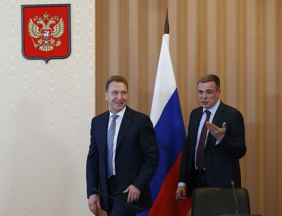 Рабочая поездка премьер-министра РФ Д.Медведева в Крымский федеральный округ