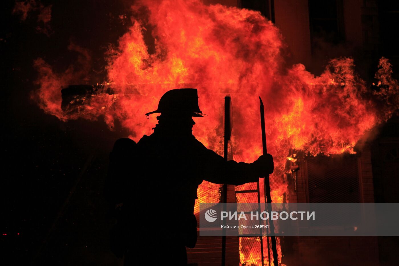 Беспорядки в американском городе Балтимор