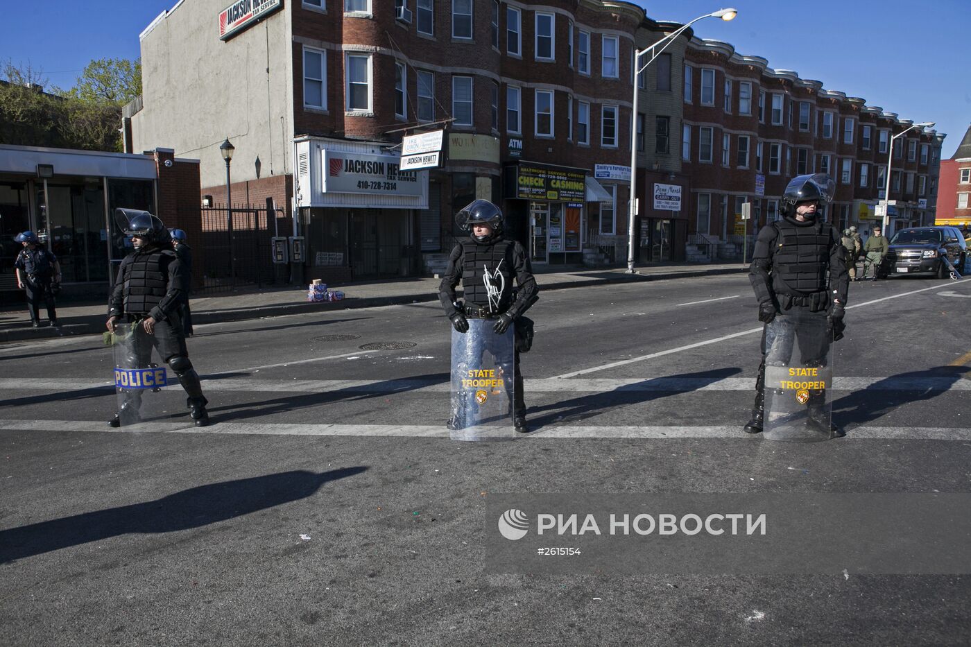 Беспорядки в американском городе Балтиморе