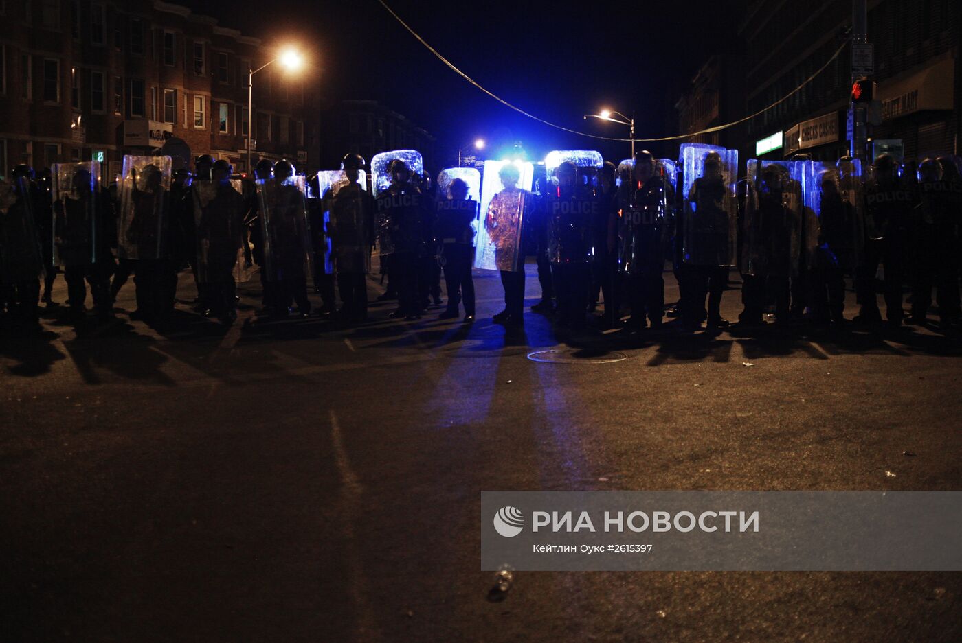 Ситуация в американском городе Балтимор