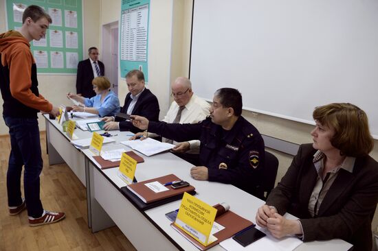 Работа призывной комиссии в Екатеринбурге