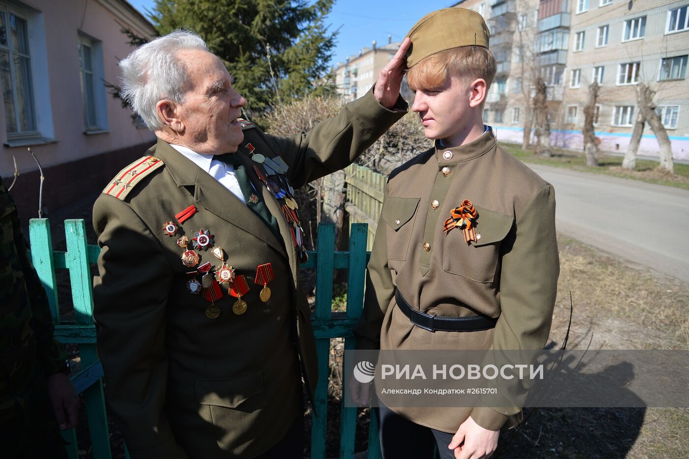 Ветеран Великой Отечественной Войны Давиденко Иван Иванович