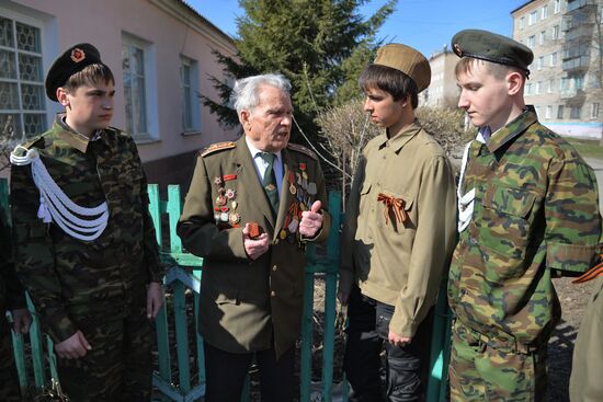 Ветеран Великой Отечественной Войны Давиденко Иван Иванович