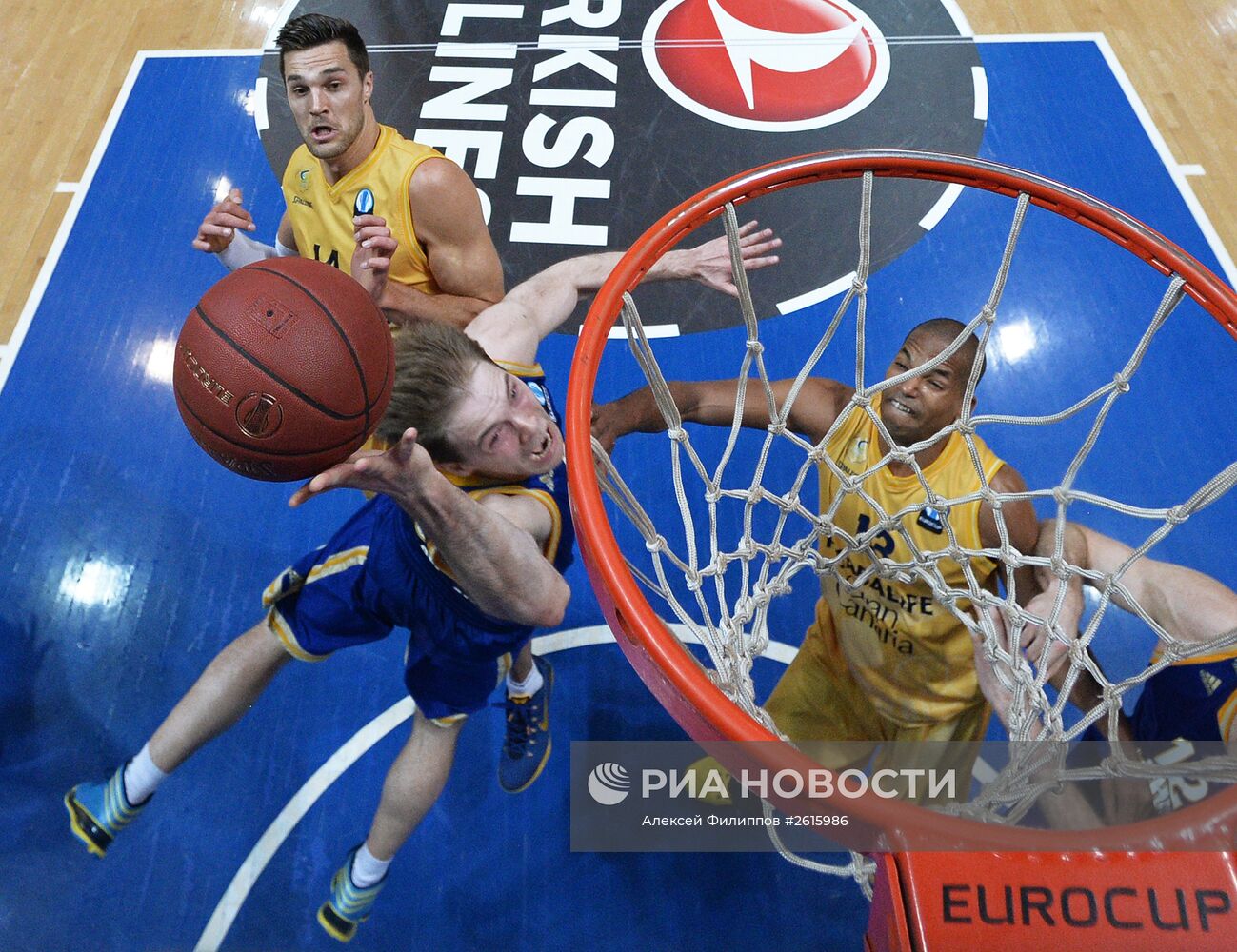 Баскетбол. Кубок Европы. Матч "Химки" - "Гран Канариа"