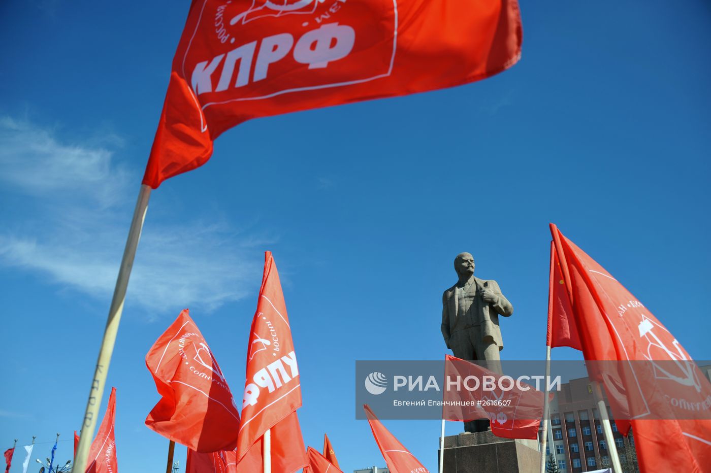Первомайские шествия в регионах России