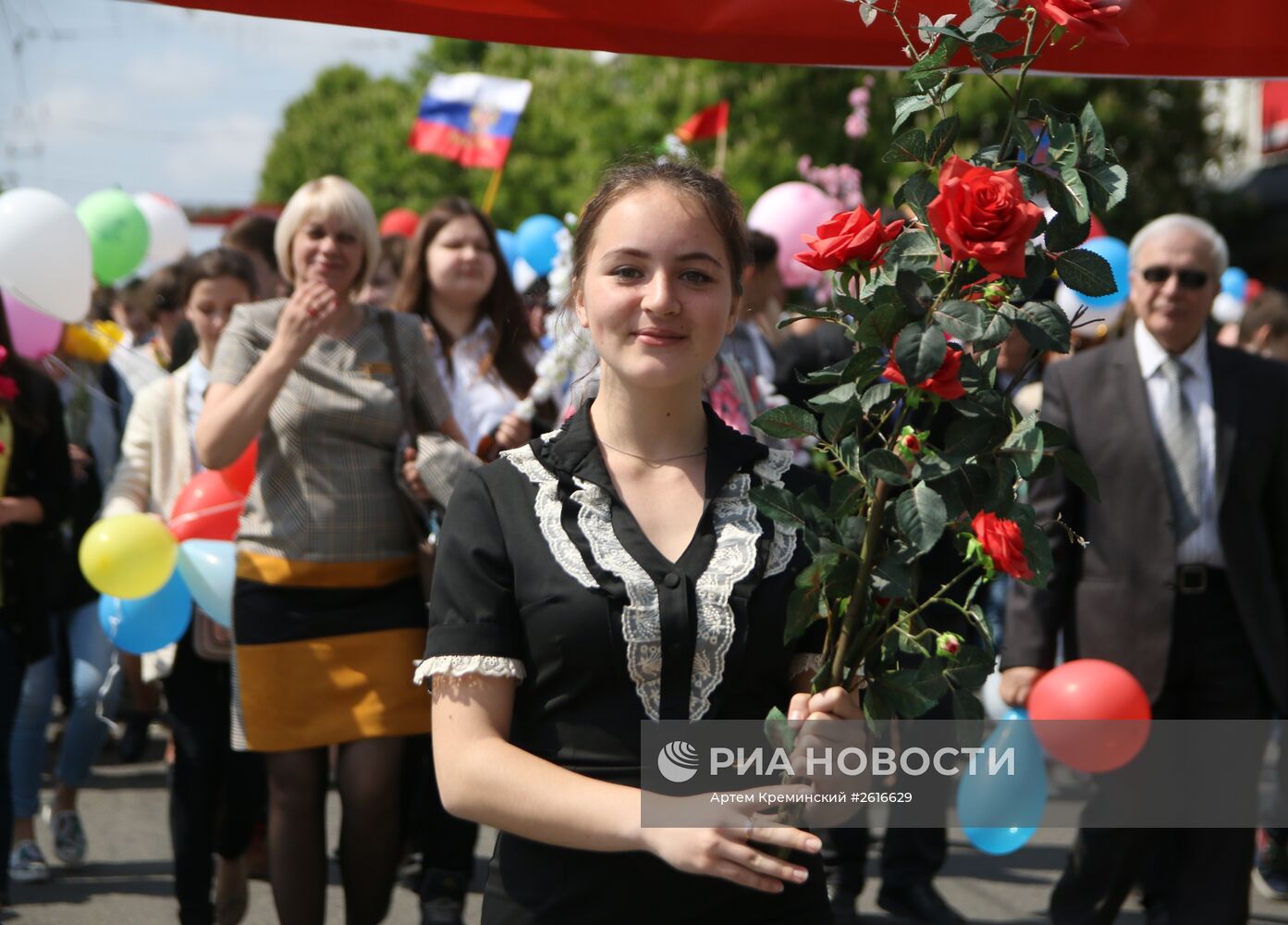 Первомайские шествия в регионах России