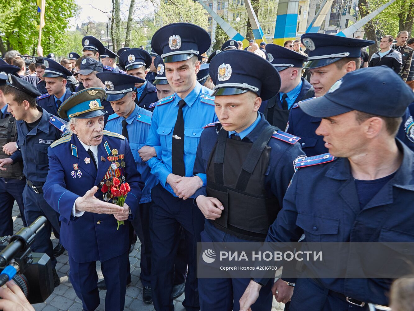 Первомайские акции на Украине