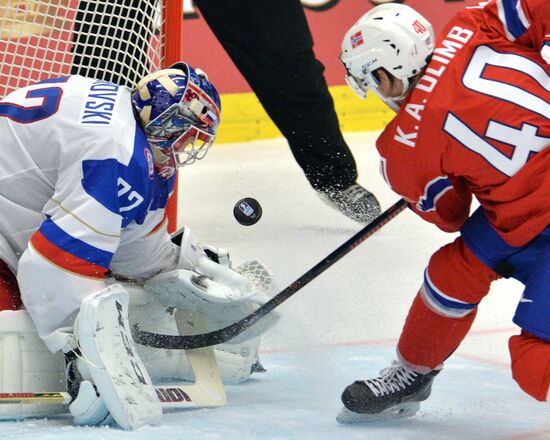 Хоккей. Чемпионат мира - 2015. Матч Россия - Норвегия