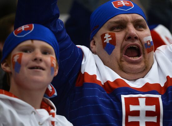 Хоккей. Чемпионат мира - 2015. Матч Словакия - Дания