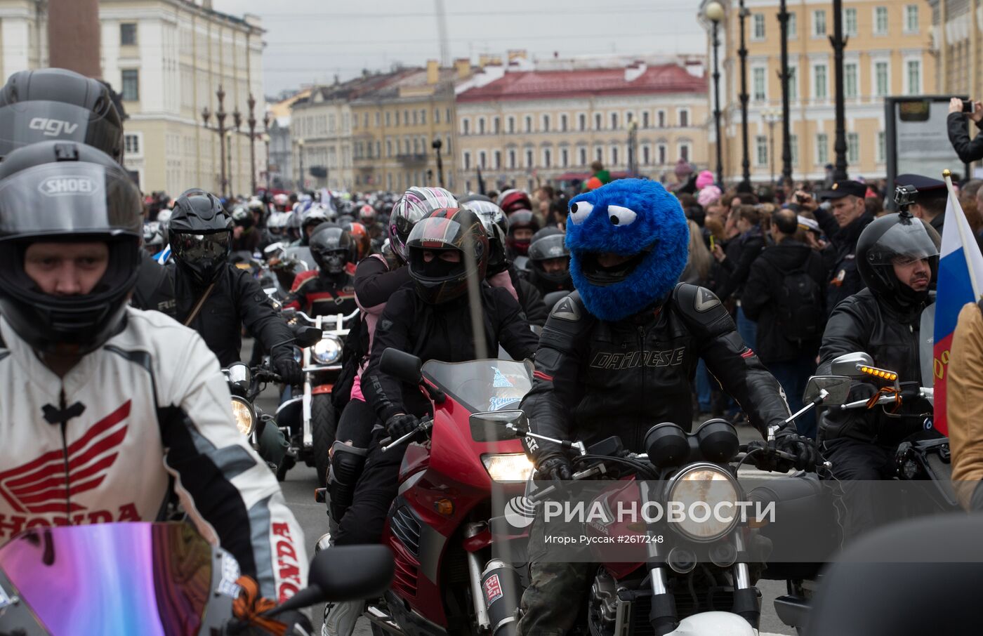 Открытие мотосезона 2015 в Санкт-Петербурге