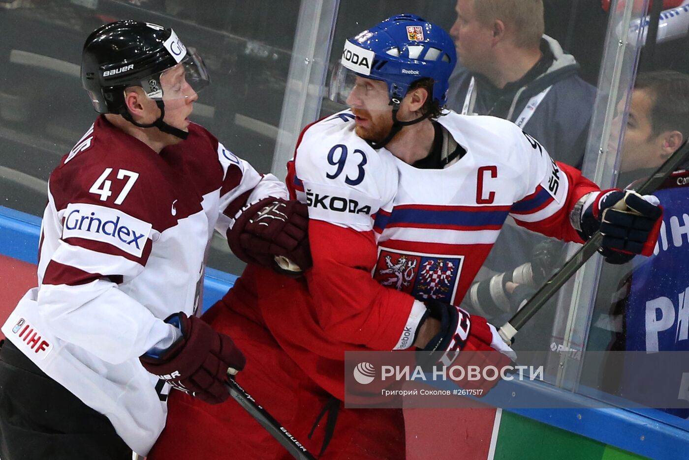 Хоккей. Чемпионат мира - 2015. Матч Латвия - Чехия