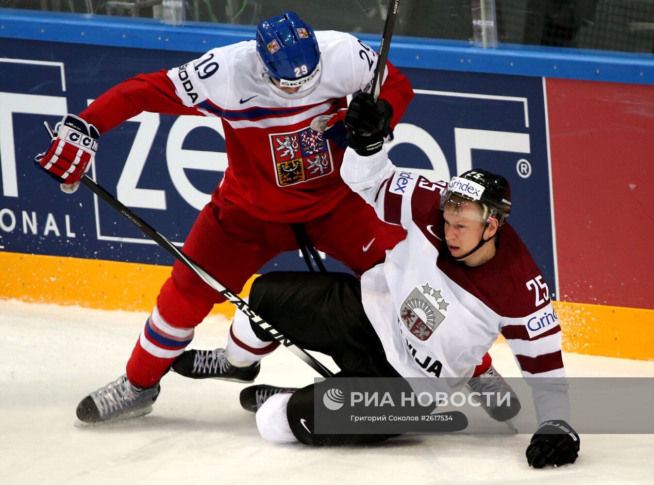 Хоккей. Чемпионат мира - 2015. Матч Латвия - Чехия