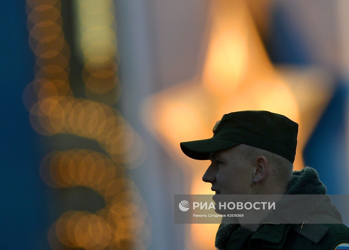 Репетиция военного парада в Москве в ознаменование 70-летия Победы в Великой Отечественной войне 1941-1945 годов