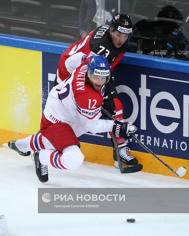 Хоккей. Чемпионат мира - 2015. Матч Чехия - Канада